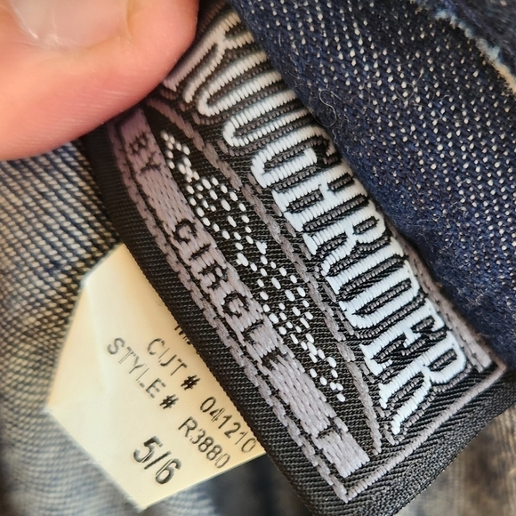 VINTAGE WESTERN‎ ROUGHRIDER JEAN SKIRT - Picture 9 of 9